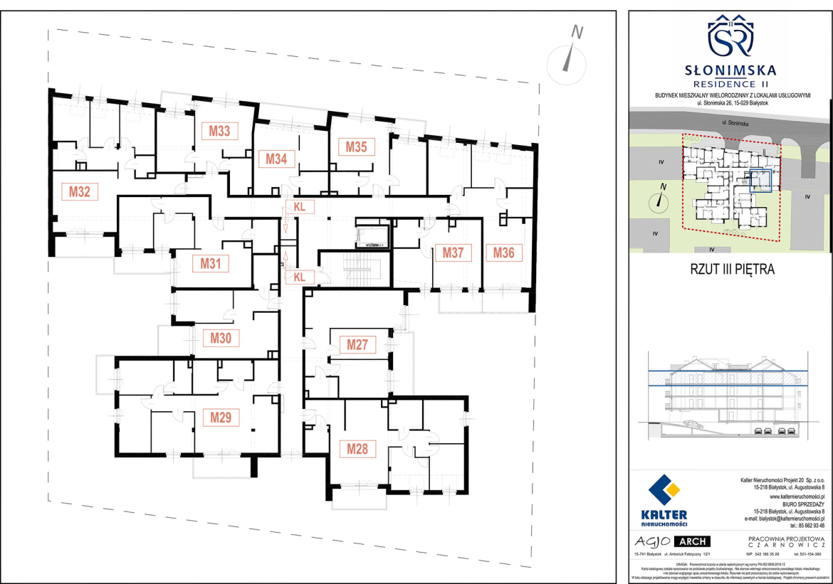 SŁONIMSKA RESIDENCE II - Piętro 3