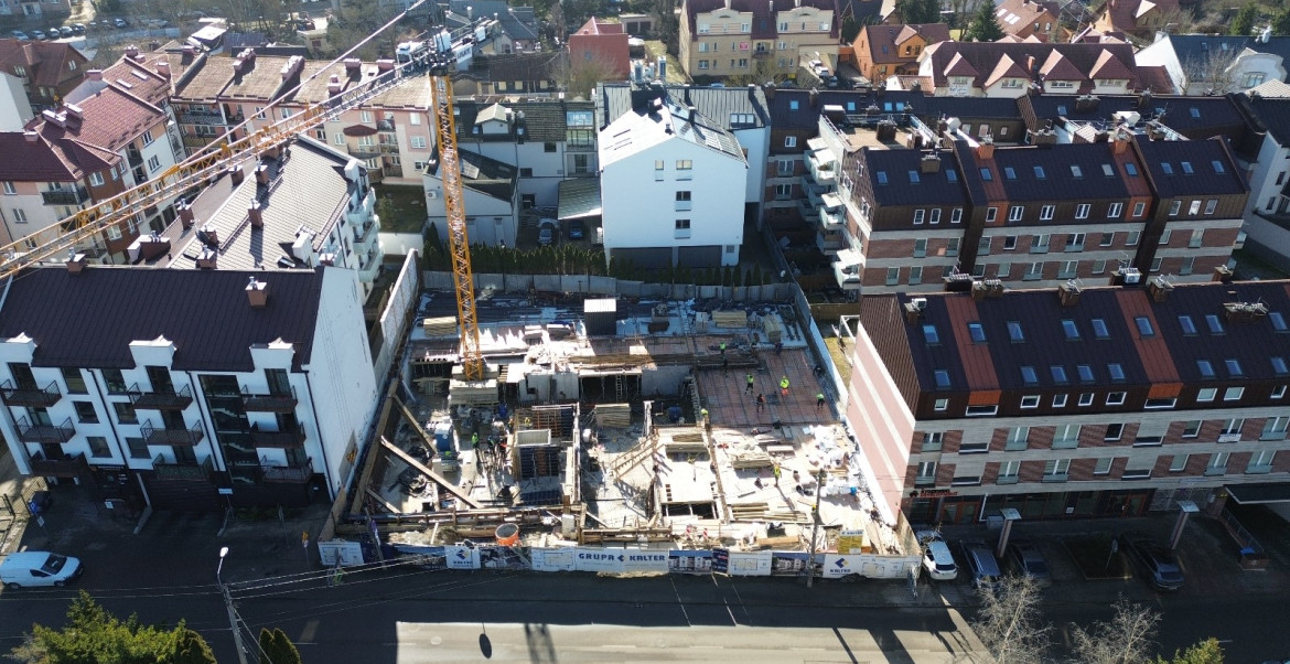 Wykonaliśmy płytę fundamentową i wychodzimy z ziemi!