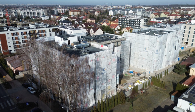 Uruchomiliśmy drugą kotłownię gazową na dachu budynku Andersena 13!