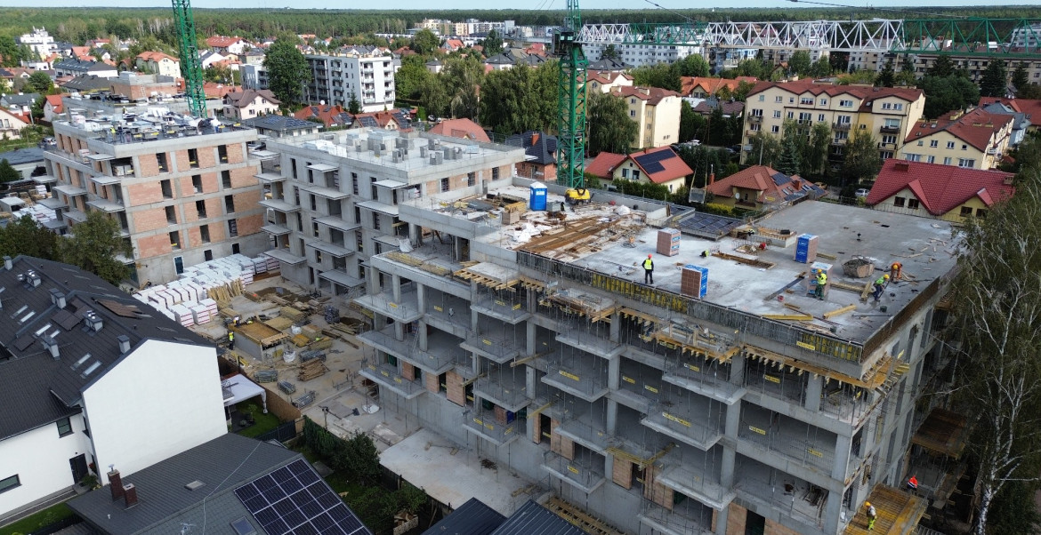 Zakończyliśmy konstrukcje budynku Andersena 13!