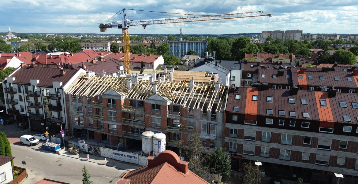 Zakończyliśmy konstrukcje stanu surowego budynku!