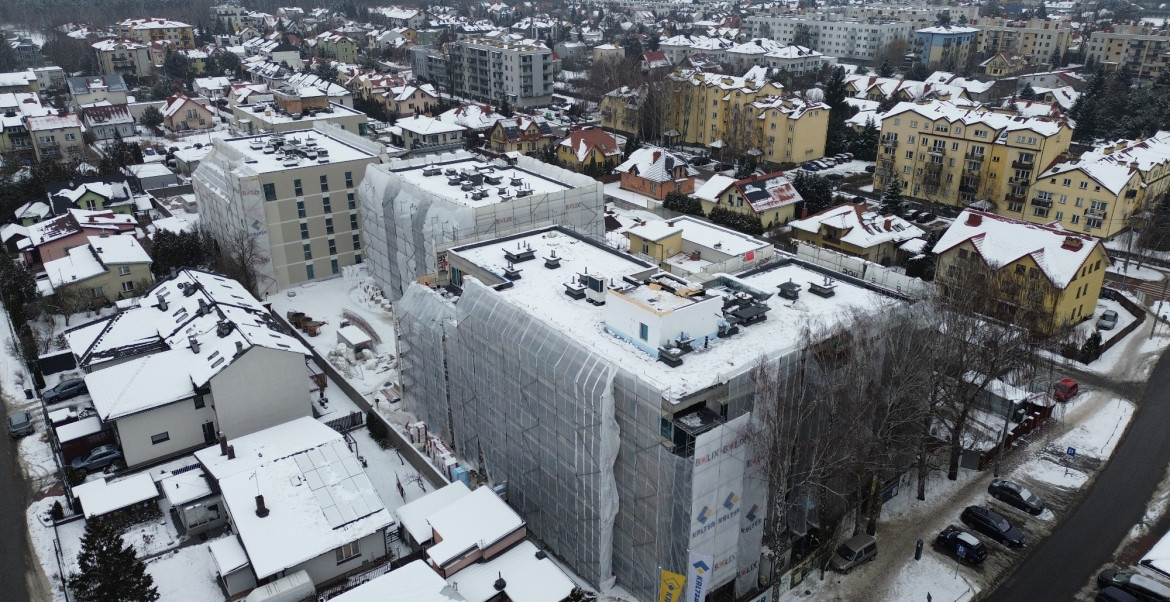 Z początkiem roku uruchomiliśmy kotłownię gazową na dachu budynku J18!