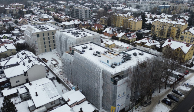 Z początkiem roku uruchomiliśmy kotłownię gazową na dachu budynku J18!